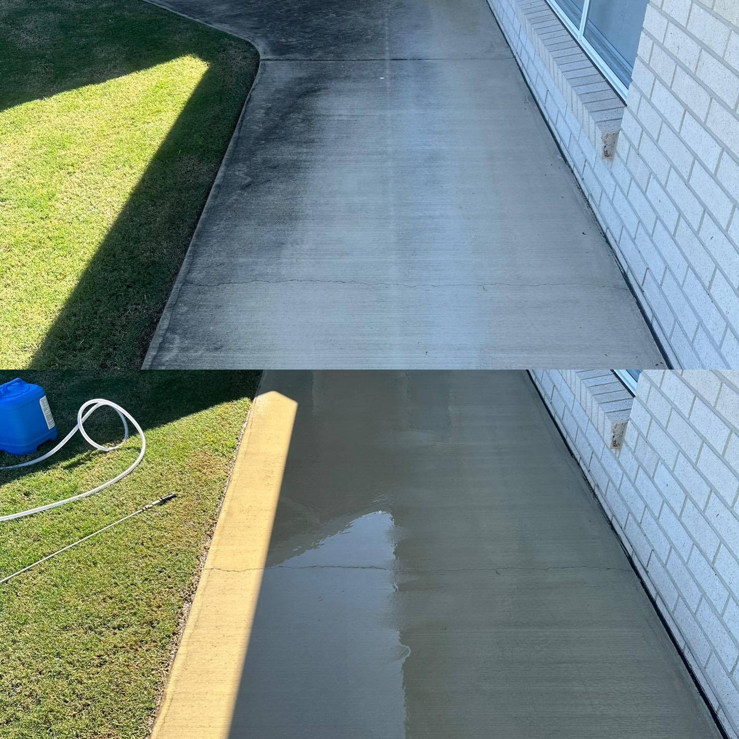 Driveway cleaning